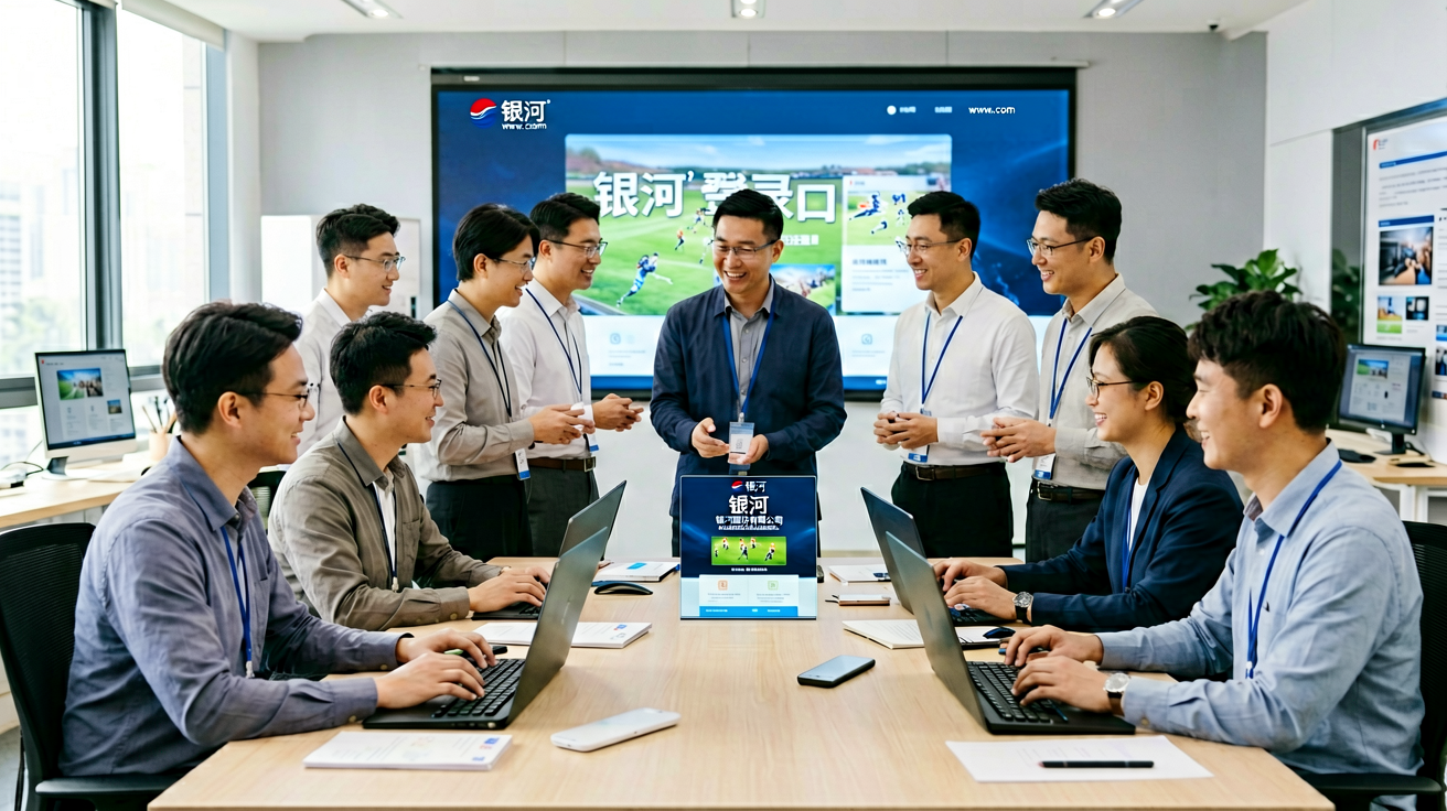 7163银河公司品牌展示，呈现平台企业品牌形象与娱乐服务理念